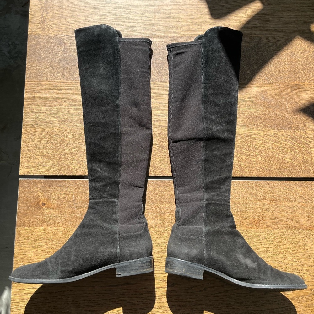 Stuart Weitzman 5050 Gisele Over-the-Knee Boots - Picture 4 of 15